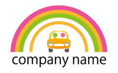 お出かけの車