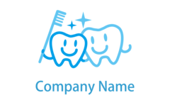 ピカピカ歯の親子