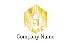 光を放つハートとS・L