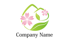 優しい自然と桜